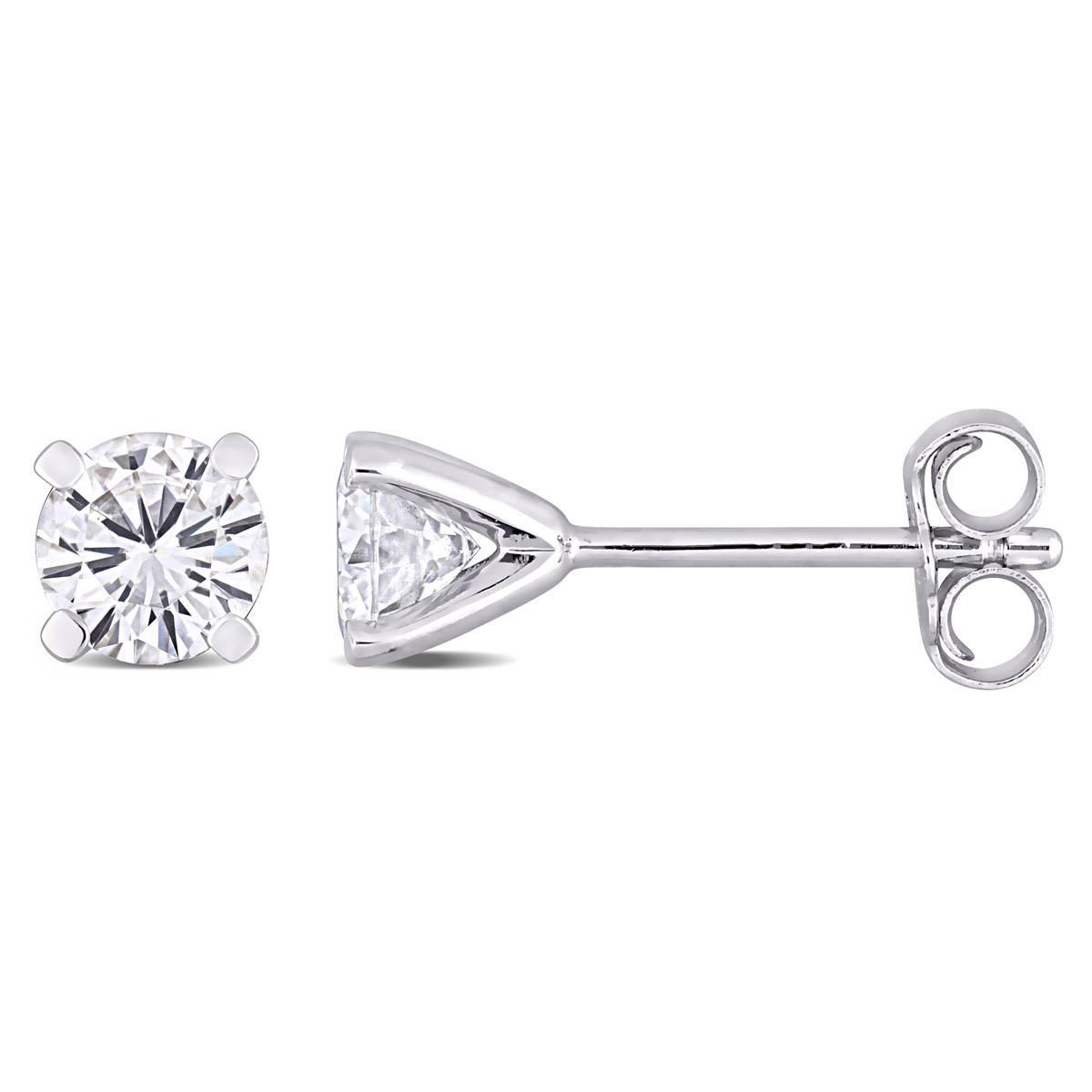 Gemstone Classics™ 1ctw. Dew Moissanite Stud Earrings