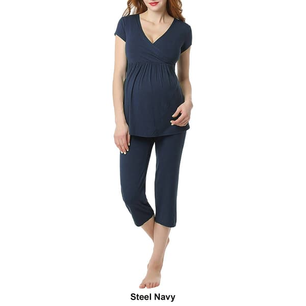 Womens Glow & Grow&#174; Maternity Nursing Pajama Set