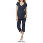 Womens Glow & Grow&#174; Maternity Nursing Pajama Set - image 7
