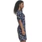 Womens Tommy Hilfiger Short Puff Sleeve Floral A-Line Dress - image 3