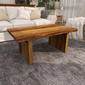 9th & Pike® Brown Wood Contemporary Coffee Table - image 7