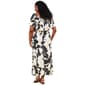 Petite Ellen Weaver Off-The-Shoulder Floral Texture Maxi Dress - image 3