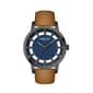Mens Kenneth Cole Blue Textured Dial Watch - KCWGA2184906 - image 1