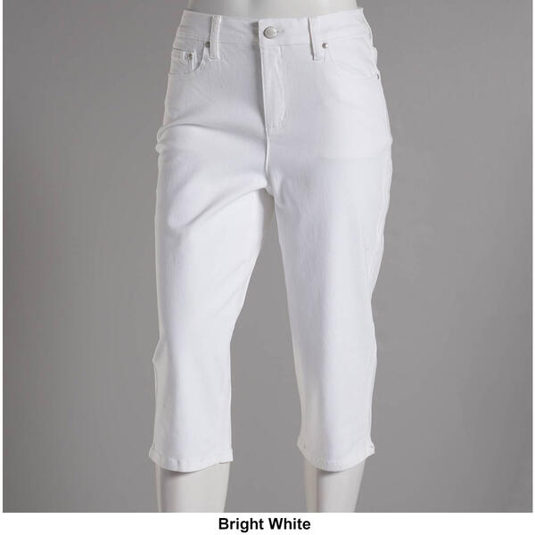 Womens Tailormade 5 Pocket 17in. Capri Pants