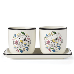 Lenox(R) Chef Snoopy Herb Pots - Set Of 2