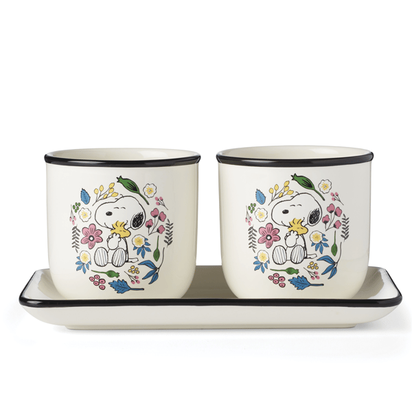 Lenox® Chef Snoopy Herb Pots - Set Of 2 - image 