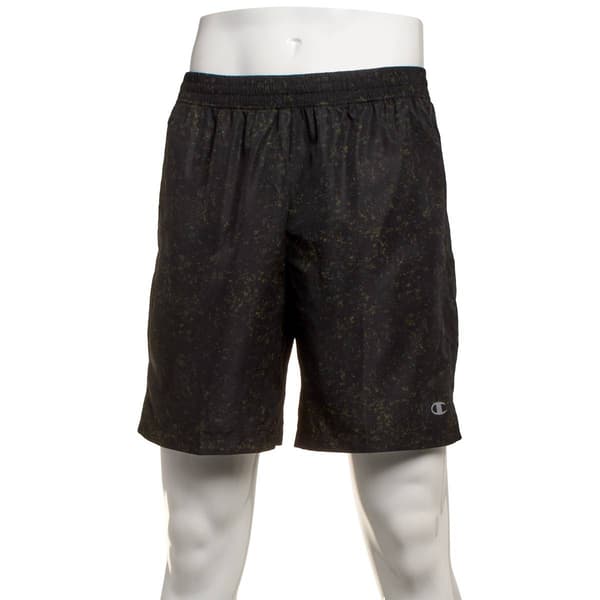 Mens Champion(R) Marbled Woven Athletic Shorts - image 