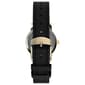 Womens Timex® Silver Dial Watch w/ Black Leather Strap - image 3