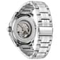 Mens Caravelle Stainless Steel Skeleton Dial Watch - 43A159 - image 2