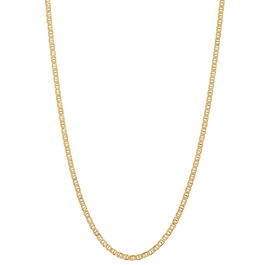 Gold Classics&#40;tm&#41; Gold Over Sterling Silver Mariner Chain Necklace