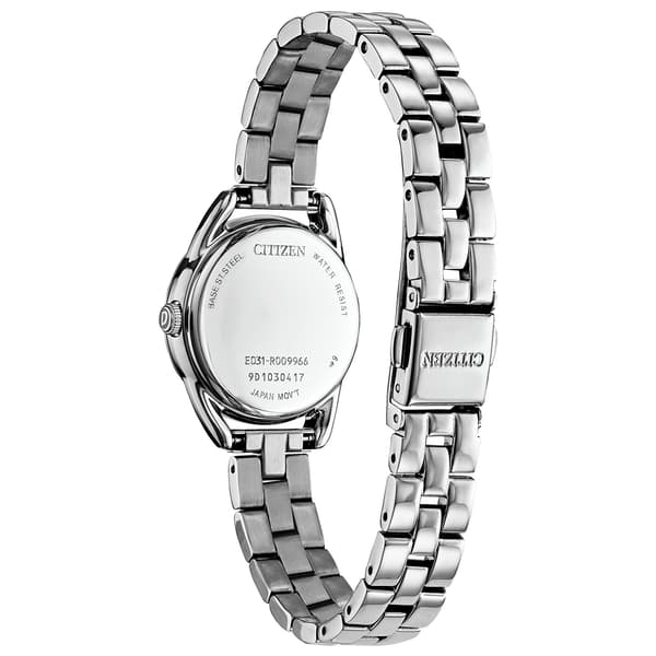 Womens Citizen&#174; Eco-Drive Drive Silver-Tone Watch - EM0680-70E