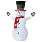 National Tree 72in. Snowman with White LED Lights - image 1