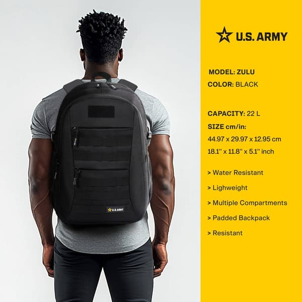 U.S. Army Zulu Tactical Laptop Backpack