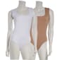 Juniors Urban Rebel 2 Pack Double Front Scoop Neck Body Suit - image 1