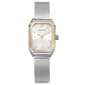 Womens Ellen Tracy Silver Rectangular Dial Watch - ET5473SL - image 1