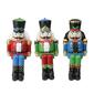 Northlight Seasonal 3pc. Nutcracker Christmas Stocking Holder Set - image 1