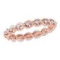 Diamond Classics&#40;tm&#41; 10kt. Rose Gold 1/6ct. Diamond Twist Ring - image 1