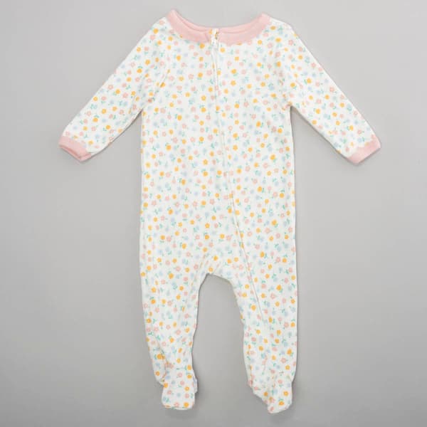 Baby Girl (NB-9M) baby views(R) Ditsy Floral Zip Sleep & Play - image 