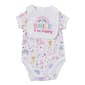 Baby Girl &#40;NB-9M&#41; Emporio Baby Smile Bodysuit & Bib - image 1
