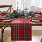 Threadmade Stowe Tartan Holiday Plaid Table Runner - image 2