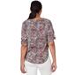 Womens Skye''s The Limit Contemporary Utility Paisley Blouse - image 2
