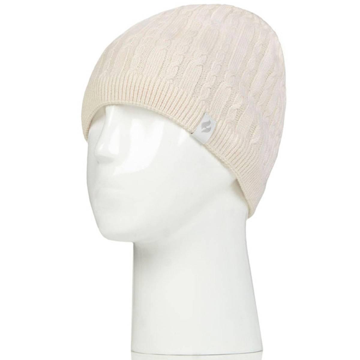 Womens Heat Holders Anna Lite Hat - Cream