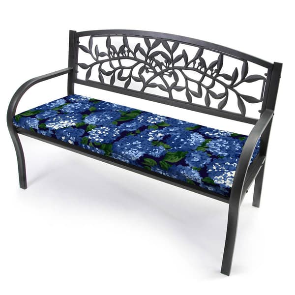 Jordan Manufacturing Hydrangea Settee Swing Bench Cushion