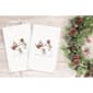 Linum Home Textiles Christmas Snow Family Hand Towel - Set of 2 - image 1
