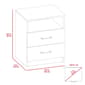 FM FURNITURE Oklahoma 2 Drawer Nightstand - image 8