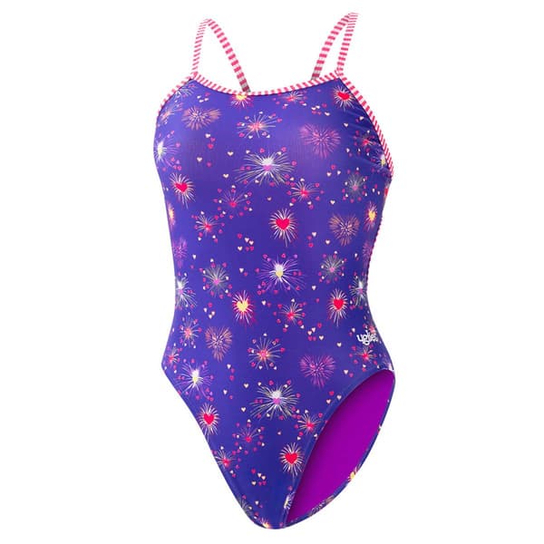 Womens Dolfin® Uglies Heartbreaker String Back One Piece Swimsuit