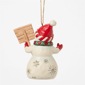 Jim Shore Heartwood Creek Snowman Peace & Joy Christmas Ornament - image 3
