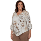 Plus Size Alfred Dunner Regent Street Tie Sleeve Floral Blouse - image 3