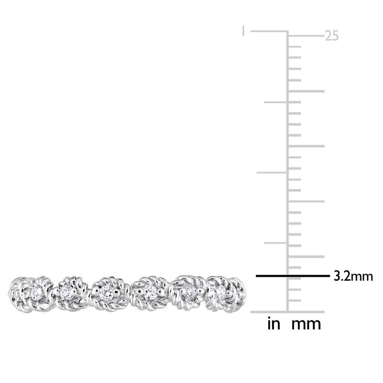 Diamond Classics™ 1/6ctw. Diamond 10kt. White Gold Ring