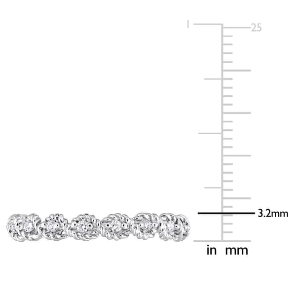 Diamond Classics™ 1/6ctw. Diamond 10kt. White Gold Ring
