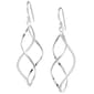 Textured Twist Drop Earrings - image 1