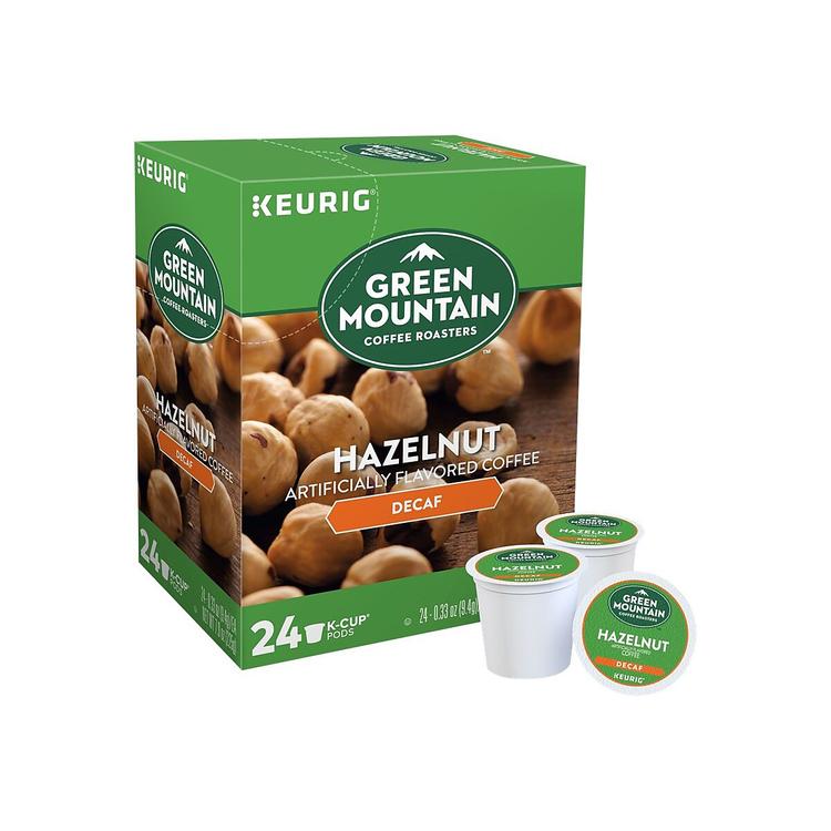 Keurig(R) Green Mountain Coffee(R) Decaf Hazelnut K-Cup(R) - 24 Count