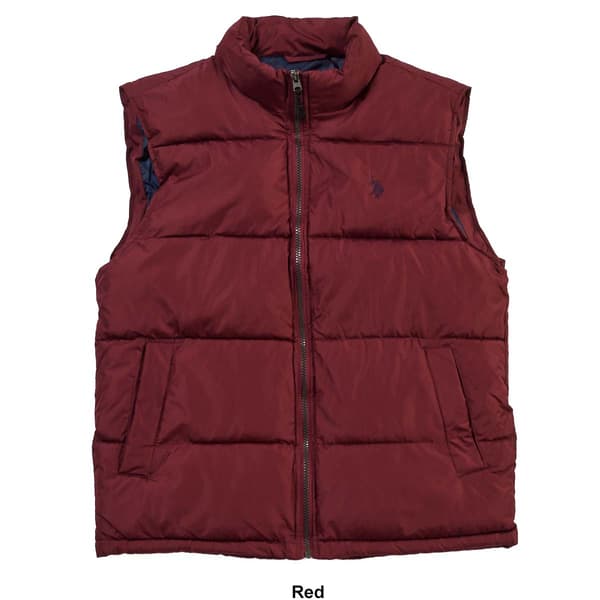 Mens U.S. Polo Assn.® Solid Signature Puffer Vest