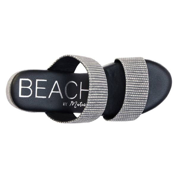 Womens Beach by Matisse Ocean Ave Heeled Slide Sandals