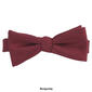 Mens John Henry Oxford Solid Bow Tie in Box - image 5