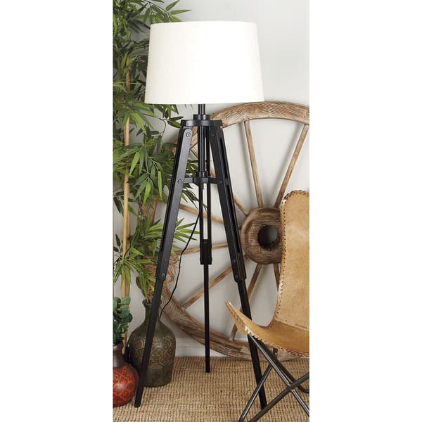 9th & Pike® Brown Tripod Industrial Floor Lamp