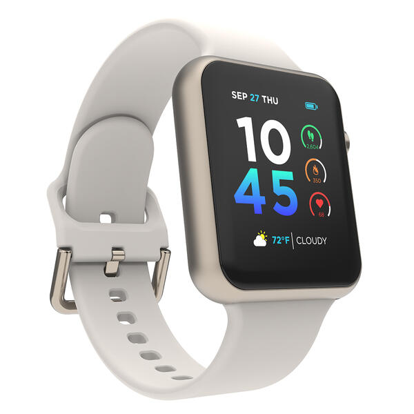 Adult Unisex iTouch Air 4 Titanium Smart Watch - TA4M01-TM1 - image 