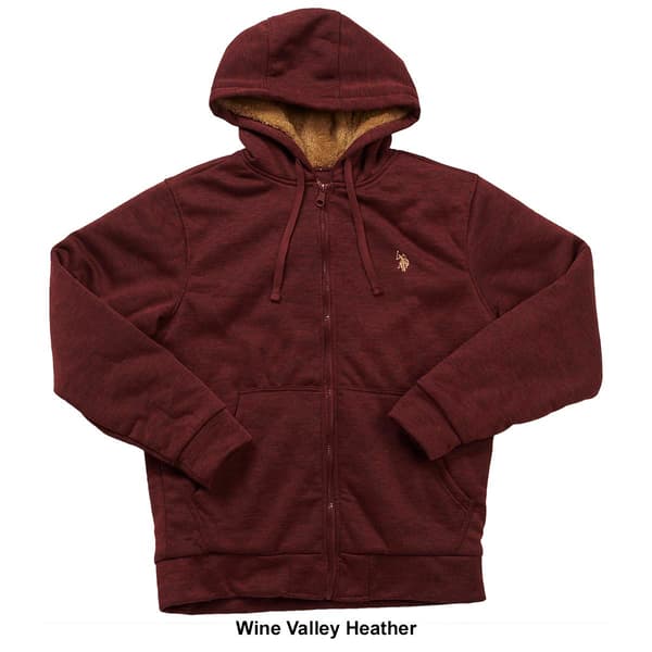 Us polo sherpa hoodie sales