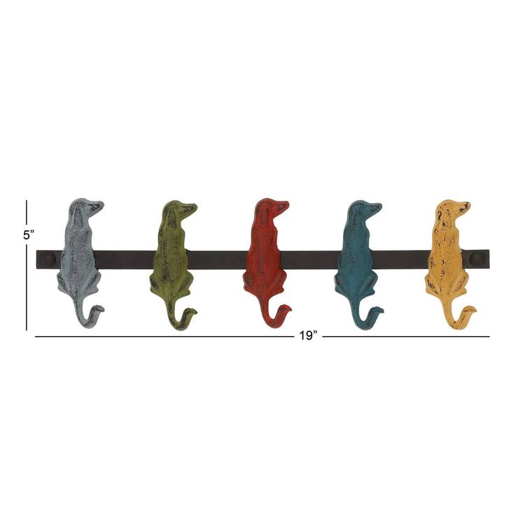 9th & Pike® Colorful Dog Wall Hook