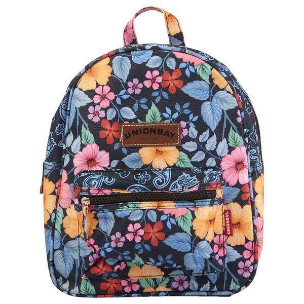 UNIONBAY&#40;R&#41; Floral Twin Mini Backpack - image 