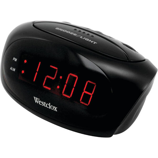 Westclox 6in. LED Alarm Clock - image 