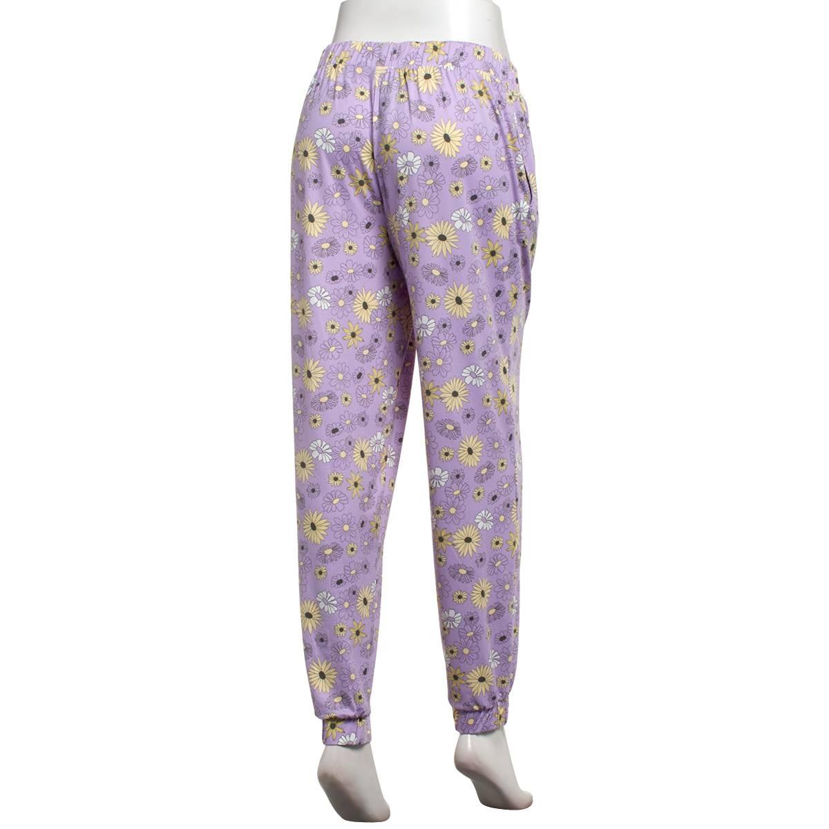 Petite MUK LUKS® Daisies Pajama Joggers