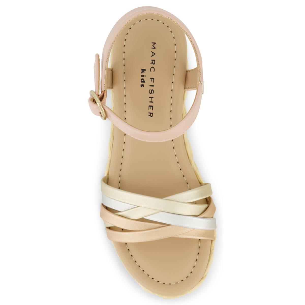 Big Girls Marc Fisher Marren Weave Wedge Sandals