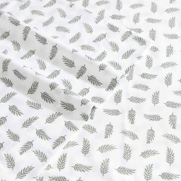 Eddie Bauer Laurel Leaves Cotton Percale Sheet Set