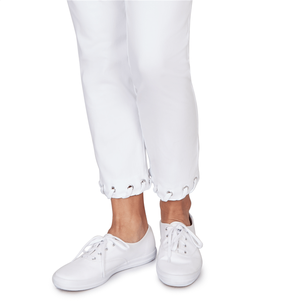 Womens Emaline Verde Grove I Lace Grommet Straight Leg Pants