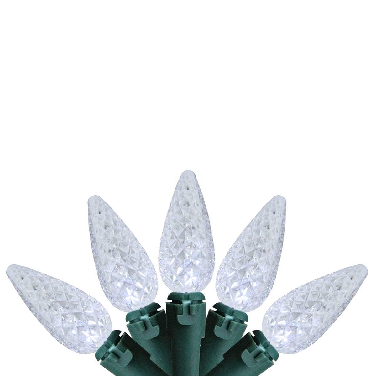 Brite Star 35 Battery Operated Faceted LED Christmas Lights